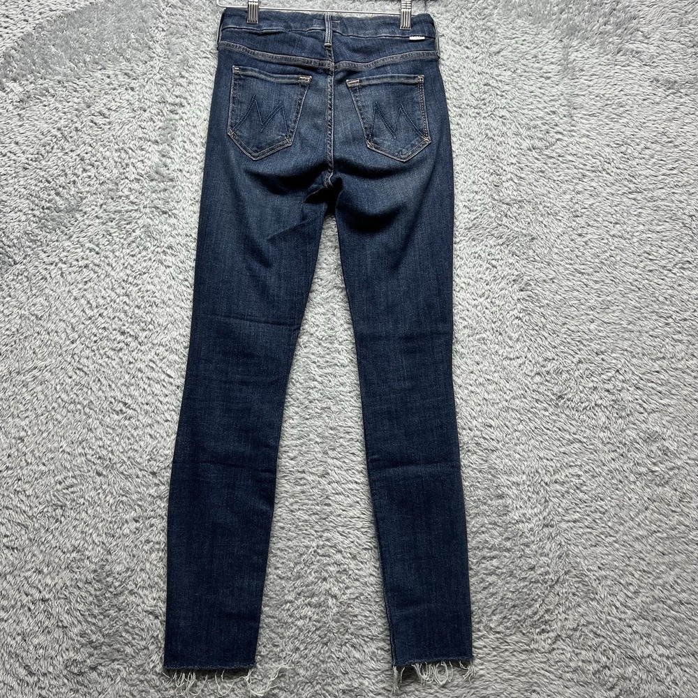 Mother Jeans Womens 25 The Looker Ankle Fray Raw Hem Girl Crush Stretch Denim - Picture 2 of 14